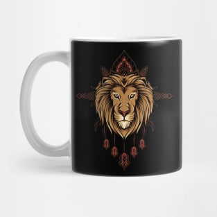 Lion Mandala Mug